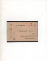 ALLEMAGNE,1915, KR.-ZUG Z 3 ,ROTE KREUZ - Prisoners Of War Mail