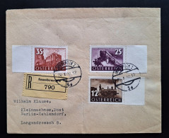 Reko-Brief Innsbruck 26.10.1938 Nach Berlin Mi 646-48 (österreichische Frankatur) - Covers & Documents