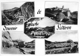 04 SISTERON Vue Générale Multivue Souvenir    N° 10 \ML4001 - Sisteron