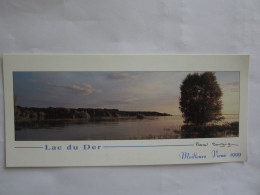 LAC DU DER CARTE DE 21 CM X 9 CM - Sonstige & Ohne Zuordnung