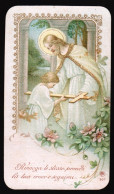 SANTINO COMMEMORATIVO - 1922 - SUORA  PRESSO MONASTERO CARMELITANE SCALZE DI BARI   (H897) - Imágenes Religiosas