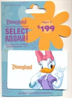 U.S.A. Disneyland California Ticket # 144a - Disney-Pässe