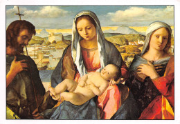 SAINTE CONVERSATION Giovanni BELLINI VENISE Galerie Dell'Accademia   N° 67 \ML4002 - Paintings