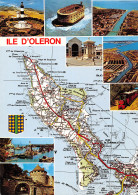 17  ÎLE D' OLERON Plan Dessin  Map  N° 71 Michelin édition Artaud    N° 61 \ML4004 - Ile D'Oléron