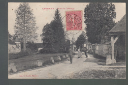 CP - 10 - Etourvy - Rue De Cramery  - Sonstige & Ohne Zuordnung