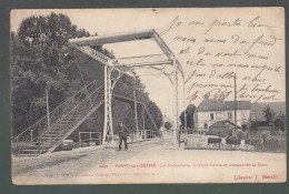 CP - 10 - Pont-sur-Seine - La Passerelle - Pont-Levis - Avenue De La Gare - Sonstige & Ohne Zuordnung