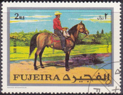 1970 - FUJEIRA - COWBOY A CABALLO - MICHEL 586 - Fudschaira