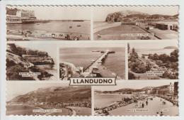 CARTOLINA DI LLANDUDNO - GALLES  FORMATO PICCOLO - Andere & Zonder Classificatie