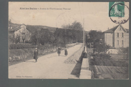 CP - 11 - Alet-les-Bains - Avenue De L'Etablissement Therml - Autres & Non Classés