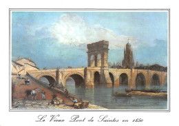 17 SAINTES  Le Vieux Pont Gravure   N° 22 \ML4008 - Saintes