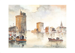 17 LA ROCHELLE  Aquarelle De Claude SUIRE  N° 2 \ML4011 - La Rochelle