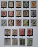 Österreich 1899, Mi 69-83 Gestempelt , Farben - Used Stamps