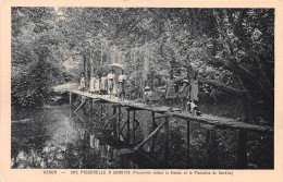 GABON  Pont Sur Pilotis Entre La Station Et La Plantation De Samkita  N° 38 \ML4017 - Gabón