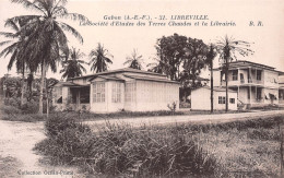 GABON LIBREVILLE  La Société D'études Des Terres Chaudes Et La Librairie   N° 8 \ML4018 - Gabon