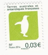 TAAF-2014-Série Courante - N° 707 ** - Unused Stamps