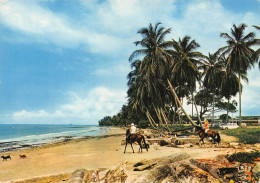 GABON Libreville Promenade à Cheval Sur La Plage  N° 49 \ML4018 - Gabon