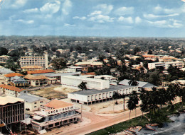 GABON Libreville Vue Aérienne Nouvelle Poste En 1966 Carte Vierge Non Circulé éd CECA GADIS  N° 10 \ML4019 - Gabón