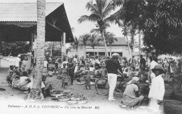 BENIN Ancien DAHOMEY COTONOU   Un Coin Du Marché  Carte Vierge Non Circulé N° 17 \ML4022 - Benin