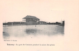 BENIN Ancien DAHOMEY COTONOU   La Gare Pendant La Mousson  N° 42 \ML4022 - Benín