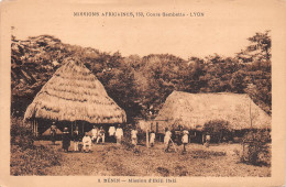 BENIN Ex Dahomey Eglise D' EKITI IFAKI Misison Afrique Prétre Missionnaire En Brousse Non Circulé   N° 14 \ML4023 - Benin