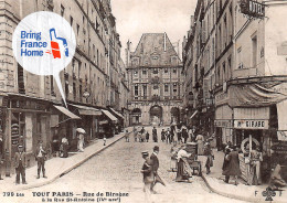 PARIS 3 Rue De Birague Bring France Home PUB Publicité  N° 53 \ML4023 - District 04