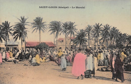 SENEGAL - SAINT LOUIS - Le Marché Carte Colorisée  Dos Simple Vierge N° 17 \ML4030 - Sénégal