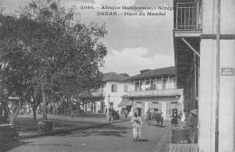 SENEGAL DAKAR Place Du Marché.. Attelage Carte Vierge ( 2 Scans ) N° 55 \ML4032 - Senegal