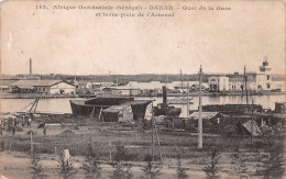 SENEGAL DAKAR Quai De La Gare Et Terre Plein De L'arsenal Col Génér Fortier  (2 Scans) N° 35 \ML4033 - Senegal