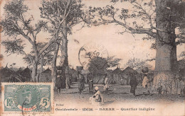 SENEGAL DAKAR Quartier Indigène  (2 Scans) N° 90 \ML4033 - Senegal