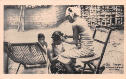 Moederlijke Zorg Voor Baby - Missiën Van Scheut Belgisch Opper Congo  CONGO Belge  (2 Scans) N° 33 \ML4034 - Belgisch-Congo