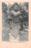 CONGO BRAZZAVILLE Type De Femme Kasai Carte Vierge  (2 Scans)N° 15\ML4035 - Brazzaville