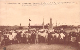 CONGO BRAZZAVILLE Inauguration De La Statue De Sg Mgr Augouard 1917 Discours Antontti Carte Vierge (2 Scans)N° 64\ML4035 - Brazzaville