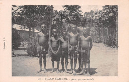 CONGO BRAZZAVILLE Types Bacoulis - Jeunes Garçons  Vierge Non Voyagé  2 Scans N° 18 \ML4037 - Brazzaville