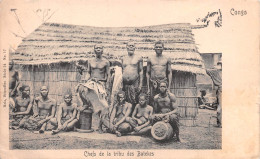 CONGO KINSHASA  Chefs De La Tribu Des Batekes  2 Scans N° 28 \ML4037 - Kinshasa - Leopoldville