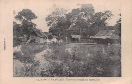 CONGO BRAZZAVILLE  Factorerie Inondée Aux Hautes Eaux  2 Scans N° 30 \ML4037 - Brazzaville