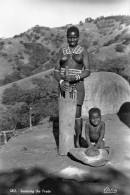 AFRIQUE DU SUD South Africa - DURBAN Jeune Femme Seins Nus Et Son Enfant Nu Nude Naked   (2 Scans)N° 14 \ML4038 - Zuid-Afrika