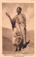 AFRIQUE DU SUD South Africa Lesotho  Basutoland Une Païenne De La Montagne Avec Son Bébé (2 Scans)N° 30 \ML4038 - Südafrika