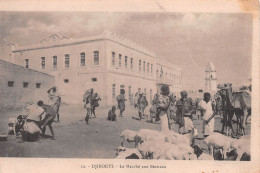 DJIBOUTI  Le Marché Aux Bestiaux  Territoire Français Des Afars Et Des Issas (Scans R/V) N° 76 \ML4039 - Gibuti