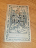 Altes Sparbuch Oranienburg , 1940 - 1945 , Ingard Poy In Oranienburg , Sparkasse , Bank !! - Historische Documenten