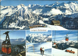 11696114 Lungern Schoenbueel Seilbahn Skigebiet Hotel Berghaus Sporthotel Lunger - Otros & Sin Clasificación