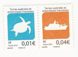 TAAF-2016-Série Courante - N° Paire 784-785 ** - Unused Stamps