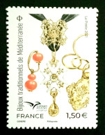 2021 FRANCE N 5511 BIJOUX TRADITIONNELS DE MÉDITERRANÉE - EUROMED POSTAL - NEUF** - Unused Stamps