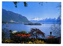 MONTREUX - Vue Sur Les Dents Du Midi - Montreux