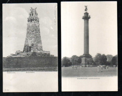 Monument Bismarck Et Colonne , 2 Cartes - Hannover