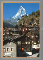 11695983 Zermatt VS Dorfpartie Mit Matterhorn  - Autres & Non Classés