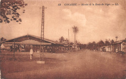 Guinée Française Conakry Marché De TIMBO Tombo Route Du Niger Vers Gbessia Vierge Non écrite  (Scans R/V) N° 34 \ML4050 - French Guinea