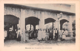 Guinée Française Conakry  Le Marché Aux Provisions Carte Vierge Non Circulée  (Scans R/V) N° 39 \ML4050 - French Guinea