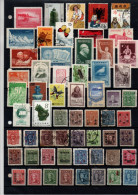 CHINA ASIA SMALL COLLECTION STAMPS USED, MH, MNH ON STOCK CARD - Other & Unclassified