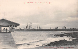 Guinée Française CONAKRY Wharf Vue Du Port Et Les Deux Jetées. Edition James Cpa Vierge   (Scans R/V) N° 23,Bis \ML4051 - Guinée Française