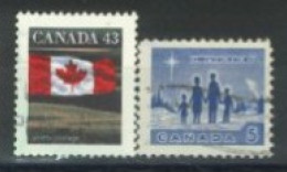 CANADA - STAMPS SET OF 2, USED. - Gebraucht